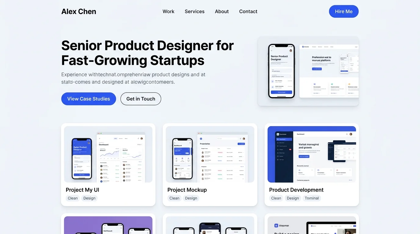 Alex Chen Product Design